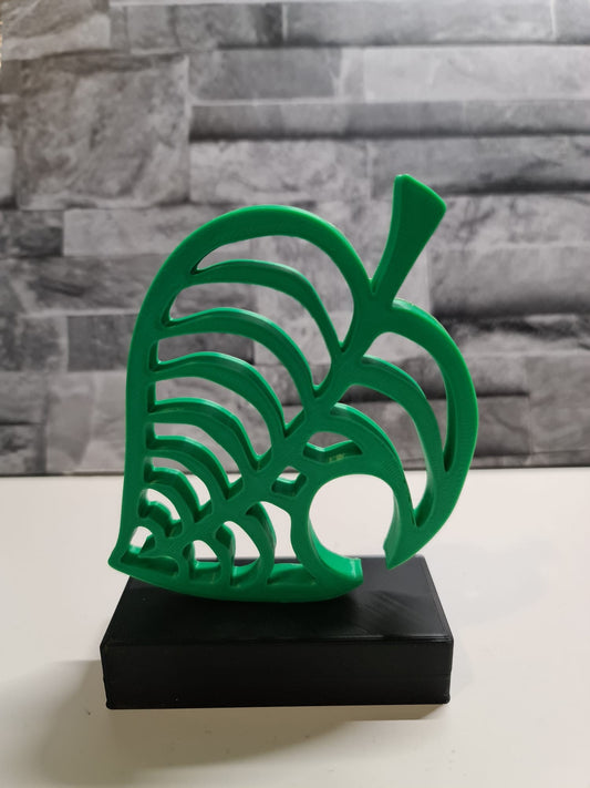 Animal Crossing Leaf 3D Printed