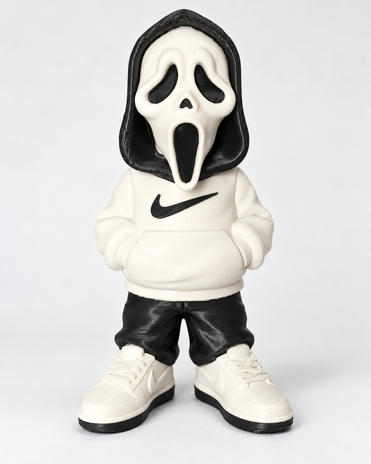 Urban Ghostface 3D printed figure front view